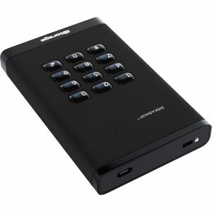Kanguru Solutions DISKASHUR3 SSD 2TB - BLACK 2TB HARDWARE ENCRYPTED SSD IS-DA3-256-SSD-2000-B - Image 4