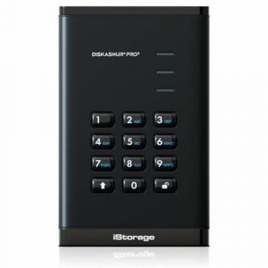 iStorage diskAshur PRO3 2 TB Portable Solid State Drive - 2.5" External - TAA Compliant - Printer, Scanner, Camera Device Supported - USB 3.2 (Gen 1) Type C - IS-DAP3-256-SSD-2000-F