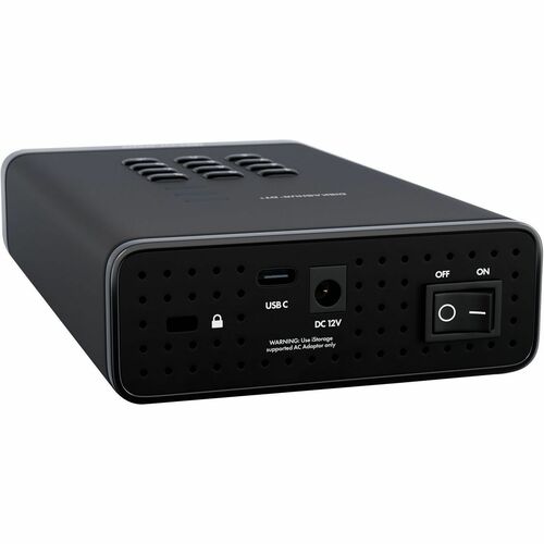 iStorage diskAshur DT3 14 TB Portable Hard Drive - 3.5" External - TAA Compliant - Printer, Scanner, Camera Device Supported - USB 3.2 (Gen 1) Type C - - IS-DT3-256-14000-F - Image 5