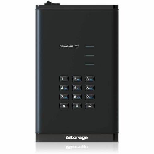 iStorage diskAshur DT3 14 TB Portable Hard Drive - 3.5" External - TAA Compliant - Printer, Scanner, Camera Device Supported - USB 3.2 (Gen 1) Type C - - IS-DT3-256-14000-F