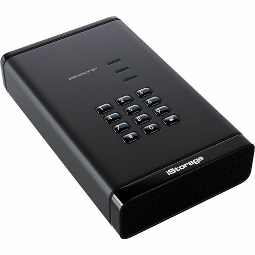 iStorage diskAshur DT3 24 TB Portable Hard Drive - 3.5" External - TAA Compliant - Printer, Scanner, Camera Device Supported - USB 3.2 (Gen 1) Type C - - IS-DT3-256-24000-F - Image 3