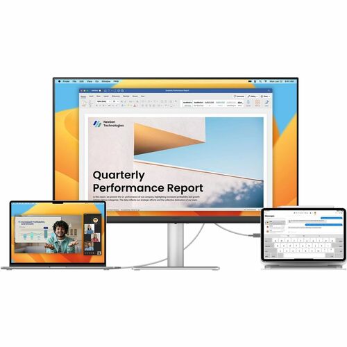 BenQ 31.5IN 4K IPS MONITOR 60HZ SILVER GREY3840X2160USB-C 90WSPK MA320U - Image 6