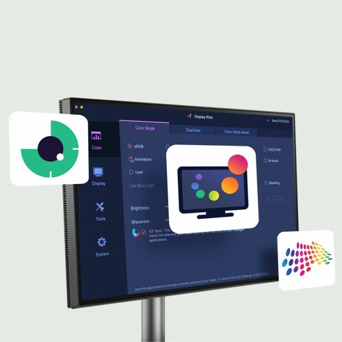 BenQ 31.5IN 4K IPS MONITOR 60HZ SILVER GREY3840X2160USB-C 90WSPK MA320U - Image 7