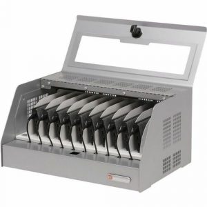 Bretford Multi-Bay Battery Charger - Input connectors: USB - 10 - Proprietary Battery Size CBSUSBC10-CK