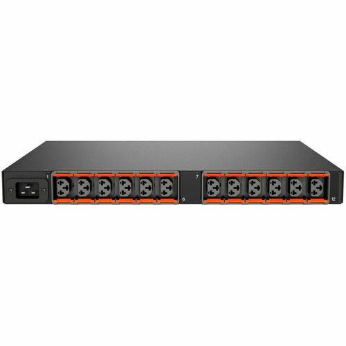 Geist rPDU MUR5M1R5-12CF17-2C20A9H00-S 12-Outlets PDU - Monitored - IEC 60320 C20 - 12 x Combination C13/C19 - 120 V AC, 230 V AC - Network (RJ-45) - Horizontal - VP6U21A0 - Image 2