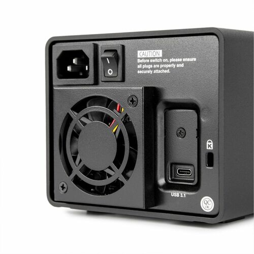 Rocstor Rocpro U33 USB Type-C Desktop RAID Storage - 2 x HDD Supported - 40 TB Supported HDD Capacity - 2 x HDD Installed - 40 TB Installed - GP4320-01 - Image 13