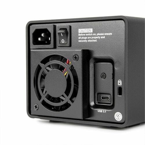 Rocstor Rocpro U33 USB Type-C Desktop RAID Storage - 2 x HDD Supported - 44 TB Supported HDD Capacity - 2 x HDD Installed - 44 TB Installed - GP4322-01 - Image 13