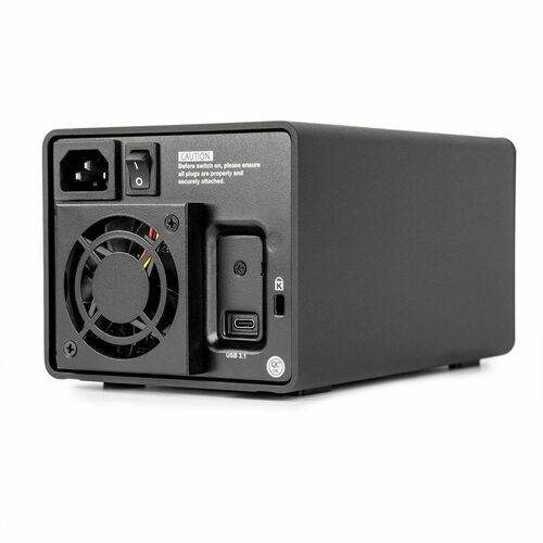 Rocstor Rocpro U33 USB Type-C Desktop RAID Storage - 2 x HDD Supported - 44 TB Supported HDD Capacity - 2 x HDD Installed - 44 TB Installed - GP4322-01 - Image 14