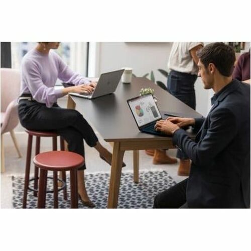 HP EliteBook Ultra G1q8 14" Touchscreen Notebook AI PC - 2.2K - Qualcomm Snapdragon - 16 GB - 512 GB SSD - Qualcomm Chip - B13U3UT#ABA - Image 8