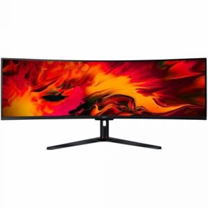 Acer EI491CR S 49" Class Curved Screen LED Monitor - 32:9 - Black - 49" Viewable - Vertical Alignment (VA) - LED Backlight - 3840 x 1080 - - UM.SE1AA.S03