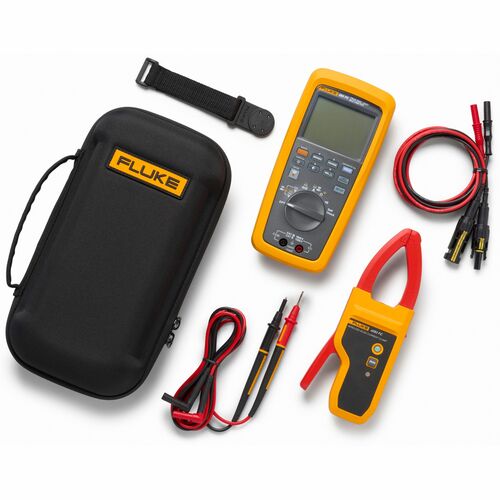 CAT III 1500V SOLAR KIT, 283FC TRMS DMM, A283FC CLAMP, MC4 - 1000 V, 60 A AC - 1500 V, 60 A DC - Backlight FLUKE-283FC/PV - FLUKE-283FC/PV