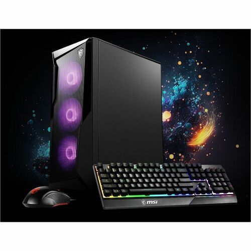 MSI Codex Z2 Codex Z2 B8NUC-269US Gaming Desktop Computer - AMD Ryzen 7 8700F - 32 GB - 1 TB SSD - Black - AMD B650 Chip - - CODZ2A8NUC269 - Image 3