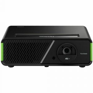ViewSonic X1-4KPRO UHD 4K LED Projector Designed for Xbox with Built-in Google TV and Netflix, 2500 Lumens, H/V Keystone, 4 Corner Adjustment, 1.3x Optical Zoom for Smart Home - X1-4KPRO