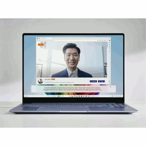 Samsung Galaxy Book4 Edge NP754XQA-KB2US 15.6" Copilot+ PC Notebook - Full HD - 16 GB - 512 GB SSD - Sapphire Blue - 1920 x 1080 - 27 - NP754XQA-KB2US - Image 11