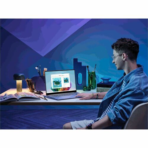 Samsung Galaxy Book4 Edge NP754XQA-KB2US 15.6" Copilot+ PC Notebook - Full HD - 16 GB - 512 GB SSD - Sapphire Blue - 1920 x 1080 - 27 - NP754XQA-KB2US - Image 16
