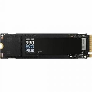 Samsung 990 EVO Plus MZ-V9S4T0 4 TB Solid State Drive - M.2 2280 Internal - PCI Express NVMe (PCI Express NVMe 5.0 x2) - Computer Device Supported - - MZ-V9S4T0B/AM