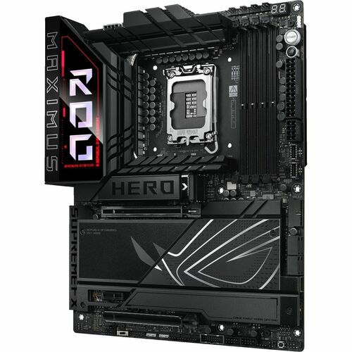 Asus ROG MAXIMUS Z890 HERO Gaming Desktop Motherboard - Intel Z890 Chipset - Socket LGA-1851 - ATX - Core Processor Supported - 192 GB DDR5 - ROG MAXIMUS Z890 HERO - Image 8