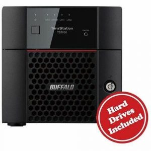 BUFFALO TeraStation 3230DN 2-Bay Desktop NAS 16TB (2x8TB) HDD Included 2.5GBE iSCSI TAA Compliant - Annapurna Labs Alpine AL524 Quad-core (4 Core) 2 GHz - 2 x HDD - TS3230DN1602