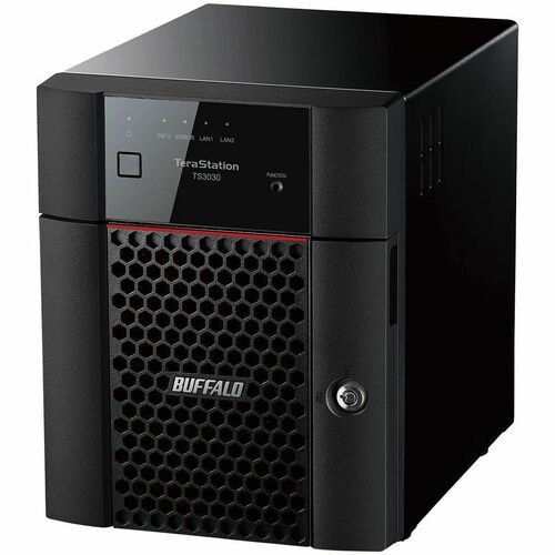 BUFFALO TeraStation 3430DN Partially-populated 2-Bay Desktop NAS 16TB (2x8TB) HDD Included 2.5GBE iSCSI TAA Compliant - Annapurna Labs Alpine AL524 Quad-core (4 Core) 2 GHz - 4 x - TS3430DN1602
