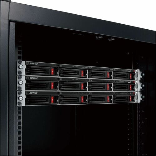 BUFFALO TeraStation 3430RN Partially-populated 2-Bay Rackmount NAS 16TB (2x8TB) HDD Included 2.5GBE iSCSI TAA Compliant - Annapurna Labs Alpine AL524 Quad-core (4 Core) 2 GHz - 2 x - TS3430RN1602 - Image 5