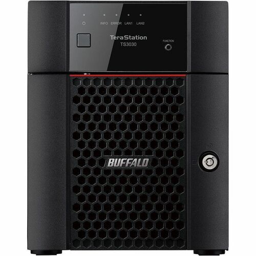 BUFFALO TeraStation 3430DN Partially-populated 2-Bay Desktop NAS 8TB (2x4TB) HDD Included 2.5GBE iSCSI TAA Compliant - Alpine AL524 Quad-core (4 Core) 2 GHz - 4 x HDD Supported - TS3430DN0802 - Image 2