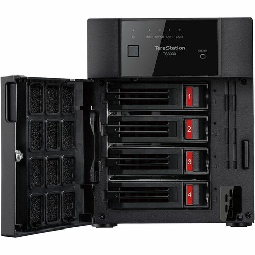 BUFFALO TeraStation 3430DN Partially-populated 2-Bay Desktop NAS 8TB (2x4TB) HDD Included 2.5GBE iSCSI TAA Compliant - Alpine AL524 Quad-core (4 Core) 2 GHz - 4 x HDD Supported - TS3430DN0802 - Image 5