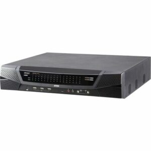 ATEN TECHNOLOGIES 4REMOTE1 LOCALSIMUL 64PORTCAT5 FHD IP KVM W V LMEDIADUAL PWRSUP KN4064VB