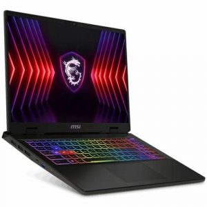 MSI SWORD 16 inch Gaming Laptop 165Hz Intel Core i9-13980HX NVidia RTX 4060 32G 1TB SSD Win11 Home - 24-Zone RGB gaming keyboard Exclusive Cooler Boost 5 Technology - SWORD1613828