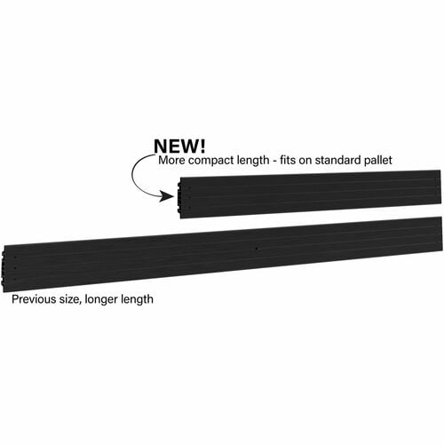 Chief Fusion Large 3x1 Modular Menu Board Wall Mount - For Displays 40-55" - Black - Height Adjustable - 3 Display(s) Supported - 40" to 55" Screen Support - LWM3X1UM - Image 4