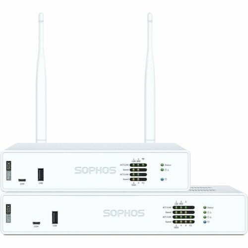 Sophos XGS 108 Network Security/Firewall Appliance - 6 Port - 2.5GBase-T, 1000Base-X - 2.5 Gigabit Ethernet - 12.21 Gbit/s Firewall Throughput - TLS - 6 x RJ-45 - - XX108Z12ZZPCUS