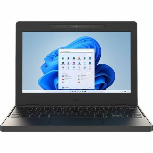 Acer TravelMate B3 11 B311-34T TMB311-34T-P4RD 11.6" Touchscreen Notebook - Full HD - Intel N250 - 8 GB - 128 GB SSD - English Keyboard - Black - - NX.BHFAA.001 - Image 2