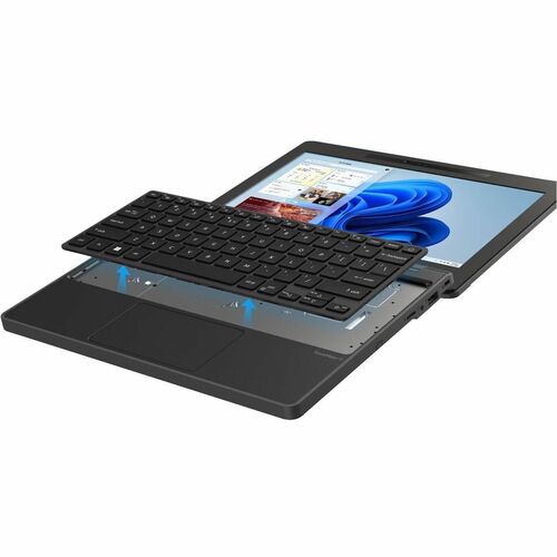 Acer TravelMate B3 11 B311-34T TMB311-34T-P4RD 11.6" Touchscreen Notebook - Full HD - Intel N250 - 8 GB - 128 GB SSD - English Keyboard - Black - - NX.BHFAA.001 - Image 6