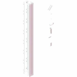 Legrand MM20 VERTICAL CABLE MGMT CAGE W/ DOOR MM20VMD806-W