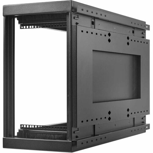 Eaton Tripp Lite Series SmartRack 6U Low-Profile Side-Mount Wall-Mount Mini Rack Enclosure, Black - For Equipment, LAN Switch, Patch Panel, PDU, Server - 6U Rack Height - Wall - SRW6USM - Image 14
