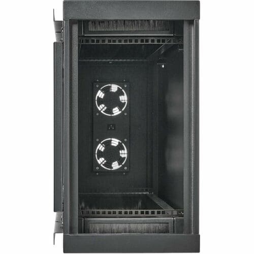 Eaton Tripp Lite Series SmartRack 6U Low-Profile Side-Mount Wall-Mount Mini Rack Enclosure, Black - For Equipment, LAN Switch, Patch Panel, PDU, Server - 6U Rack Height - Wall - SRW6USM - Image 15