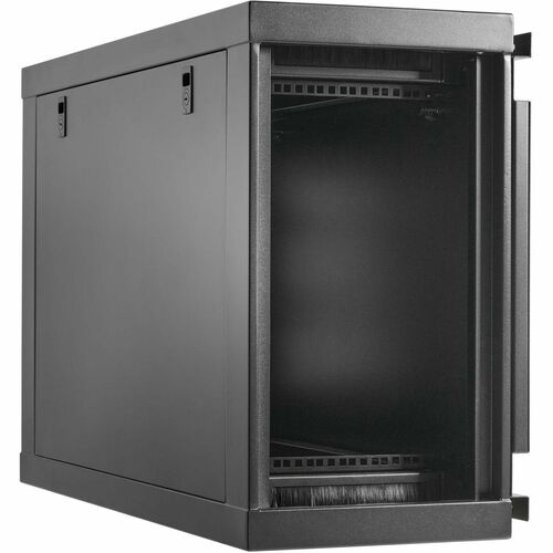Eaton Tripp Lite Series SmartRack 6U Low-Profile Side-Mount Wall-Mount Mini Rack Enclosure, Black - For Equipment, LAN Switch, Patch Panel, PDU, Server - 6U Rack Height - Wall - SRW6USM - Image 3