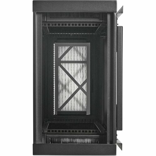 Eaton Tripp Lite Series SmartRack 6U Low-Profile Side-Mount Wall-Mount Mini Rack Enclosure, Black - For Equipment, LAN Switch, Patch Panel, PDU, Server - 6U Rack Height - Wall - SRW6USM - Image 7