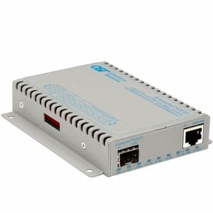 Omnitron Systems ICONVERTER 10/100/1000 GIG ENET FIBER 100/1000 SFP DC WIDE TEMP 8539N-0-FW
