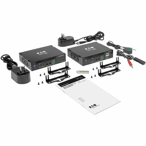 Eaton Tripp Lite Series DisplayPort over Fiber Extender Kit, Transmitter/Receiver, 4K 60 Hz, 4:4:4, RS-232, IR, Multimode LC, 985 ft. (300 m), TAA - 985 ft Range - - B127F-1A1-MMDDA - Image 5