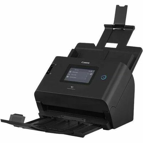 Canon imageFORMULA DR-S350NW Large Format Sheetfed Scanner - 600 dpi Optical - 24-bit Color - 8-bit Grayscale - 50 ppm (Mono) - 50 ppm (Color) - Color Scan - 6897C002 - Image 3