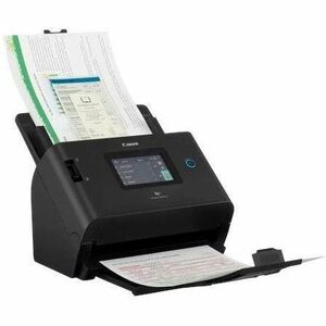 Canon imageFORMULA DR-S350NW Large Format Sheetfed Scanner - 600 dpi Optical - 24-bit Color - 8-bit Grayscale - 50 ppm (Mono) - 50 ppm (Color) - Color Scan - 6897C002 - Image 4