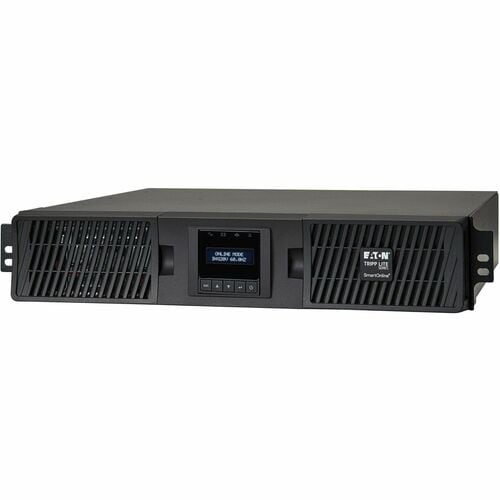 Eaton Tripp Lite Series SmartOnline 1500VA 1350W 120V Double-Conversion Sine Wave UPS - 8 Outlets, Extended Run, Network Card Option, LCD, USB, DB9, 2U Rack/Tower, TAA - 2U - SU1500RTXLCD2UTAA - Image 11