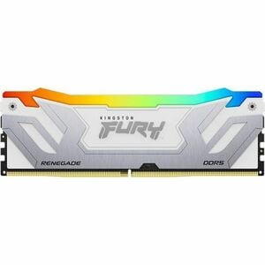 Kingston 48GB 8400MT/S DDR5 CL40 CUDIMM (KIT OF 2) FURY RENEGADE RGB WHITE KF584CU40RWAK2-48