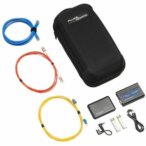 Fluke LinkIQ FMC-1G Testing Device - Wireless Connectivity Testing, Network Testing, Network Troubleshoot, Cable Testing - Network (RJ-45) - SFP - Optical Fiber, Twisted Pair - Gigabit Ethernet - FMC-1G