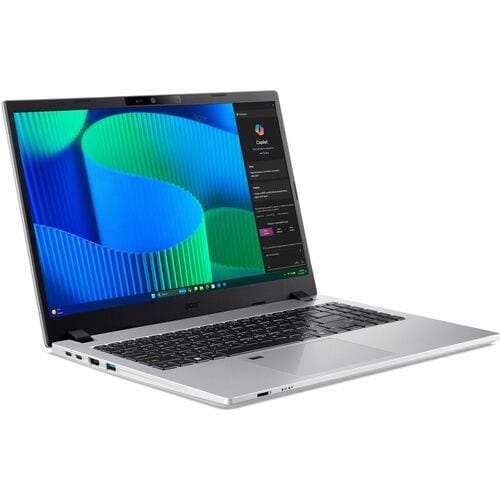 Acer TravelMate P2 15 P215-55 TMP215-55-51CM 15.6" Notebook - Full HD - Intel Core 5 120U - 16 GB - 512 GB SSD - English Keyboard - Silver - NX.BHRAA.002 - Image 6