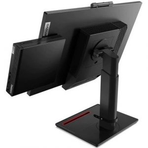 LENOVO DCG SOURCING ThinkCentre M80q 11DN0097US Desktop Computer - Intel Core i3 10th Gen i3-10100T - 8 GB - 128 GB SSD - Tiny - Black - Intel - 11DN0097US