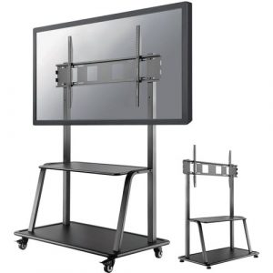 Neomounts NS-M4000BLACK Display Stand - 63.78" Height - Floor NS-M4000BLACK - NS-M4000BLACK