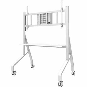 Neomounts MOVE GO MOBILE FLOOR STAND 65-110IN HEIGHT ADJUSTABLE WHITE FL50-575WH1