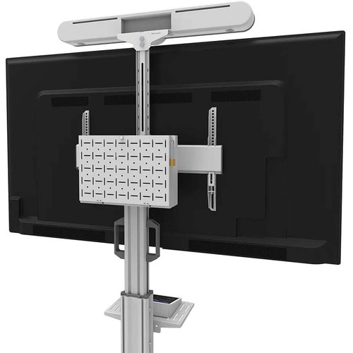 Neomounts FL50S-825WH1 Select Floor Stand - 154.32 lb Capacity - 4 Casters - 3.94" Caster Size - 35.55" Width x 27.64" Depth x 68.90" Height - White - - FL50S-825WH1 - Image 15