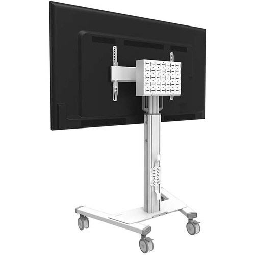 Neomounts FL50S-825WH1 Select Floor Stand - 154.32 lb Capacity - 4 Casters - 3.94" Caster Size - 35.55" Width x 27.64" Depth x 68.90" Height - White - - FL50S-825WH1 - Image 16
